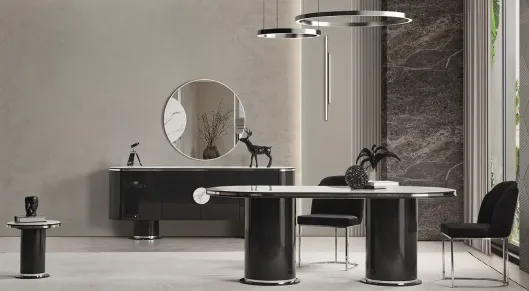 Product img 2, Cartier Antrasit Yemek Odası Takımı